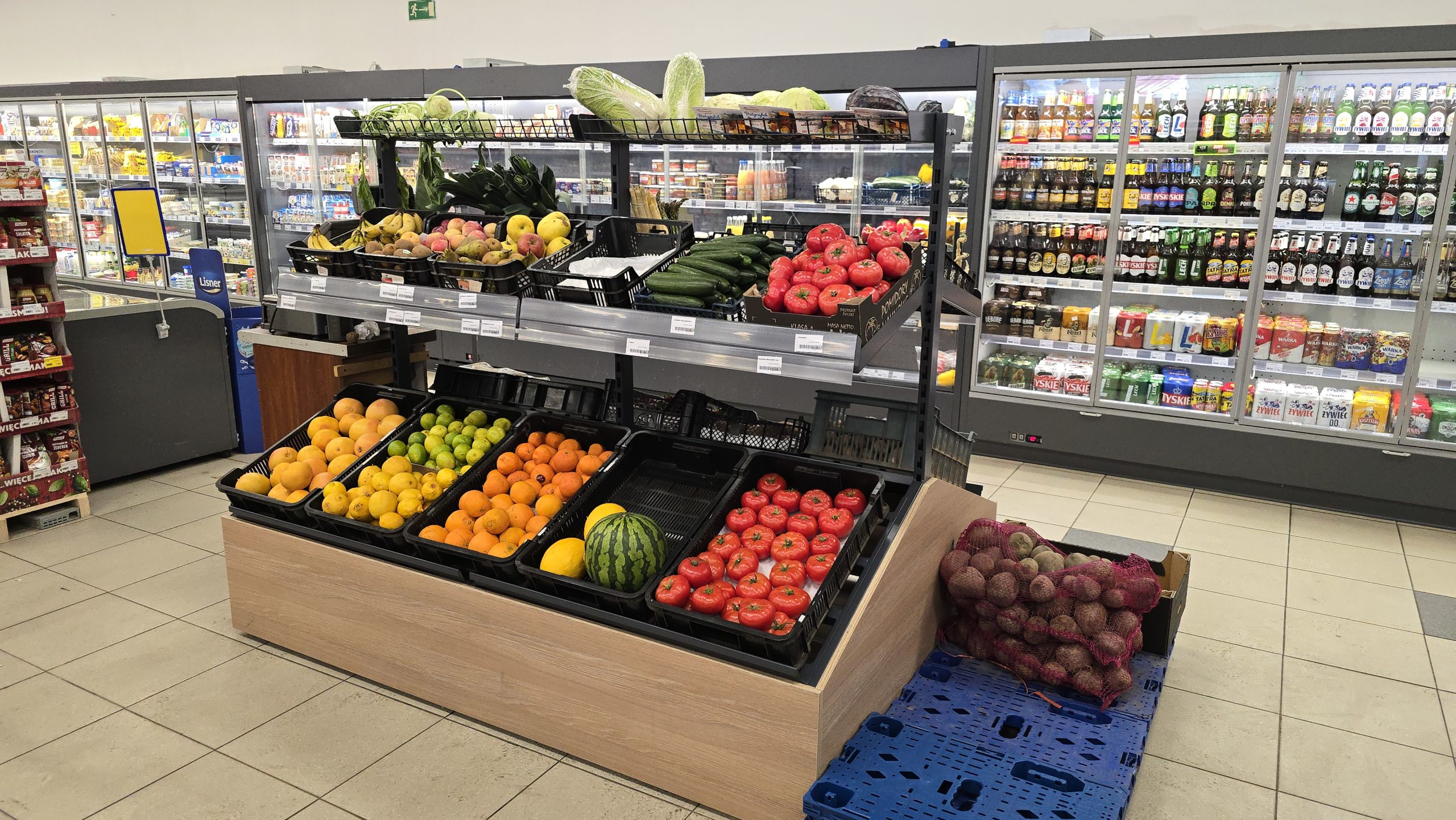 Wyposażenie marketu HOREX Łęknica